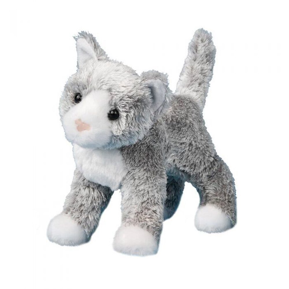 Douglas Toys, Plush, Scatter the Gray Cat